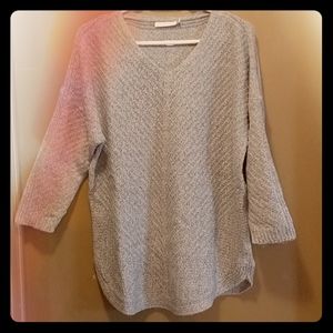 NWT Ricki's - Grey cotton-blend sweater